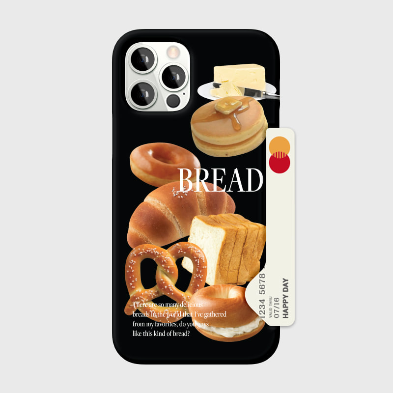 AB-006 Bread(블랙)★카드수납